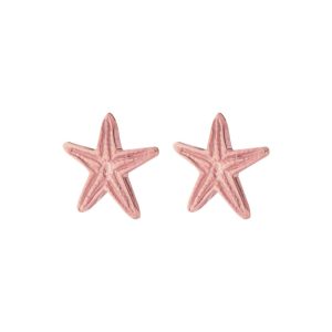 Pair of starfish earrings