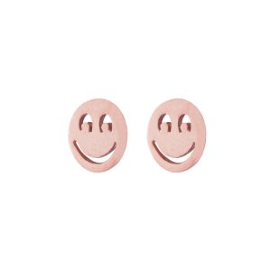 Pair of emoticon earrings